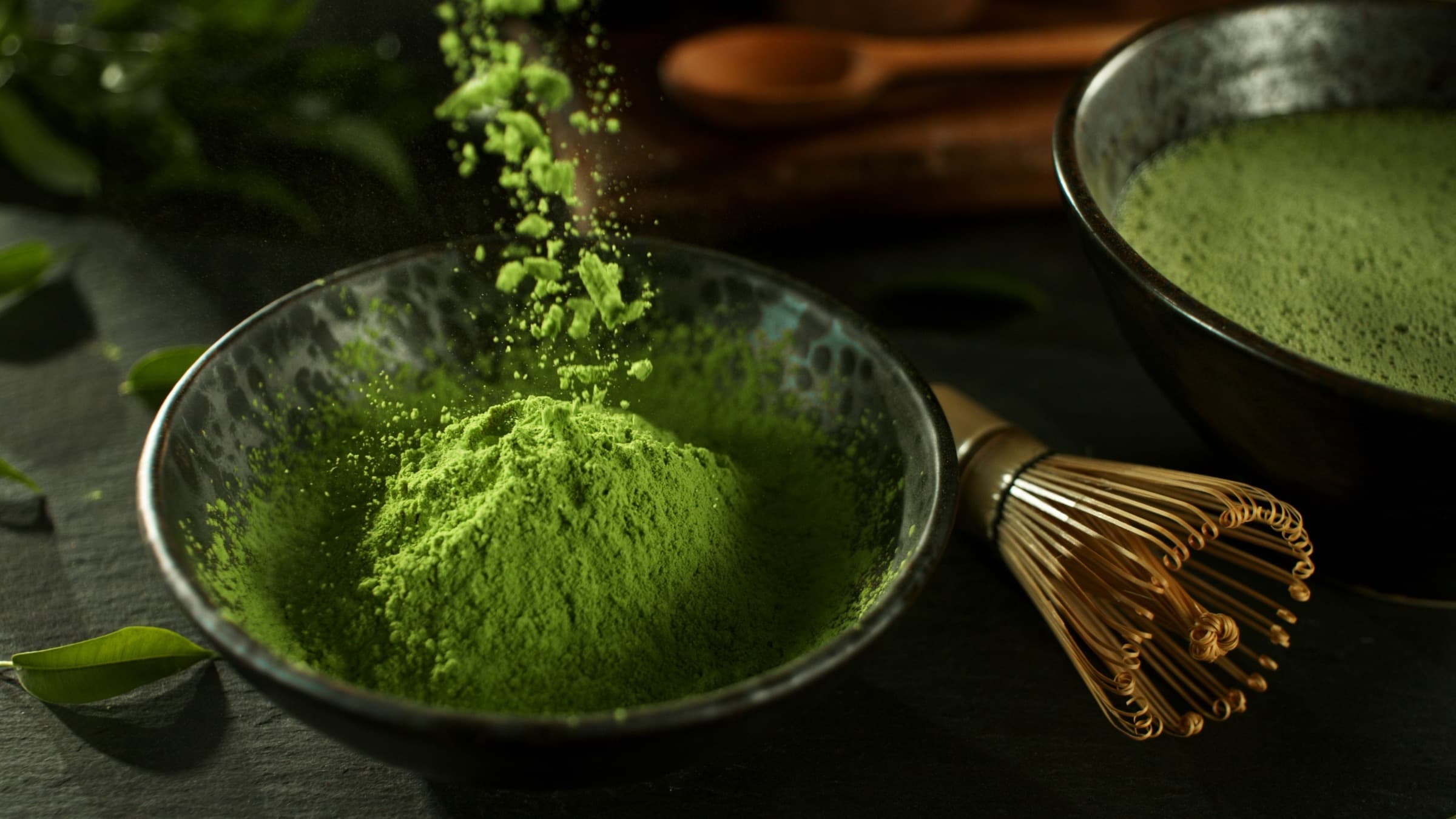 Ceremonial Matcha preparation